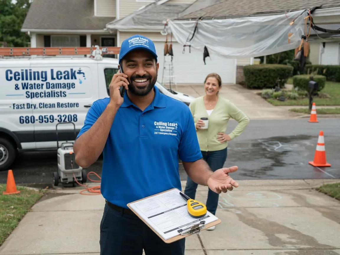 Ceiling Leak Cleanup Etna, NH FAQs